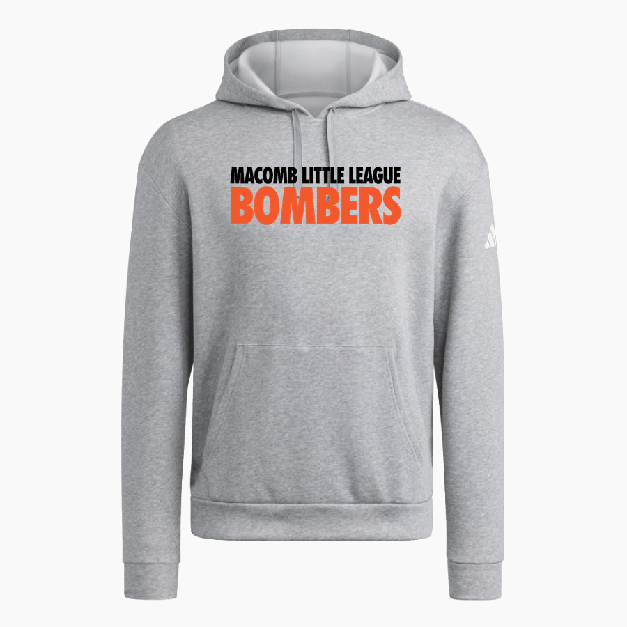 Macomb Little League Bombers <span class="pdp-name-mascot">Macomb Little League Bombers</span> adidas Men's Fleece Pullover Hood