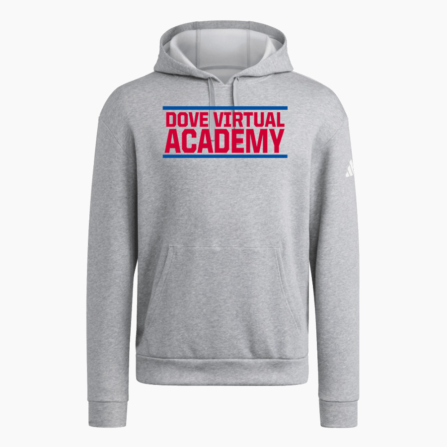 DOVE VIRTUAL ACADEMY CARDINALS <span class="pdp-name-mascot">DOVE VIRTUAL ACADEMY CARDINALS</span> adidas Men's Fleece Pullover Hood