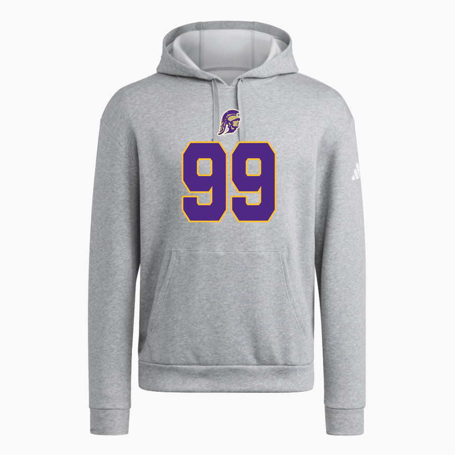 TROY-BUCHANAN HIGH SCHOOL TROJANS <span class="pdp-name-mascot">TROY - BUCHANAN TROJANS</span> adidas Men's Fleece Pullover Hood