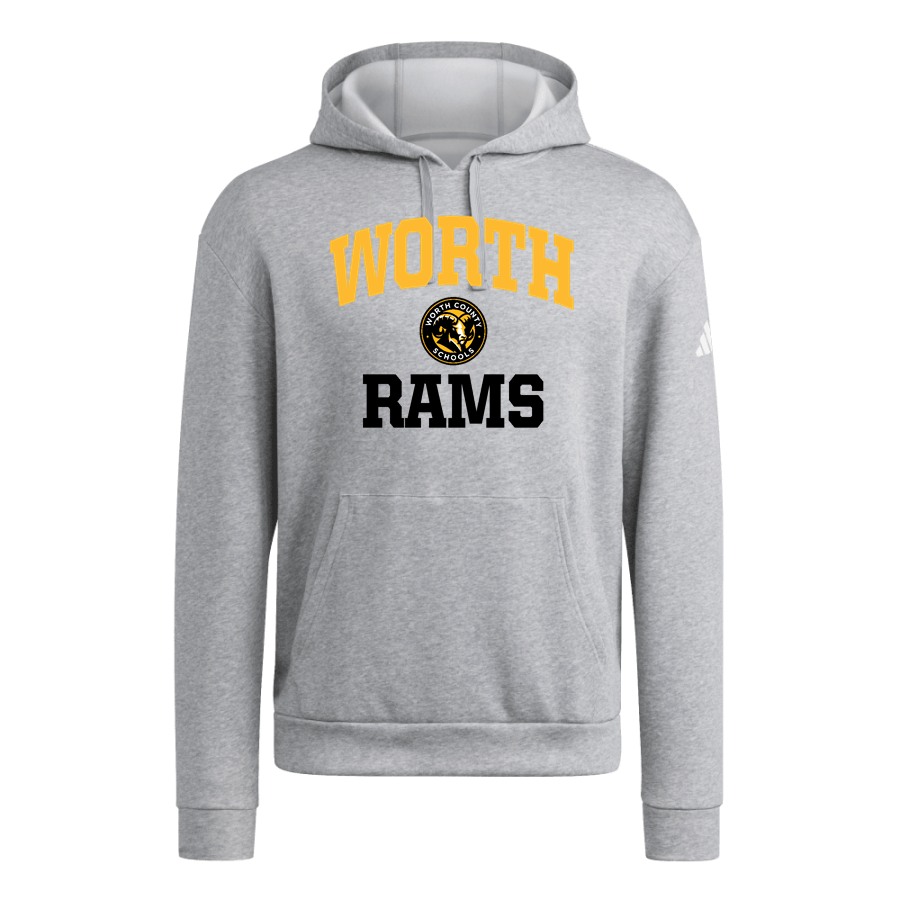 Worth Rams <span class="pdp-name-mascot">Worth Rams</span> adidas Men's Fleece Pullover Hoodie