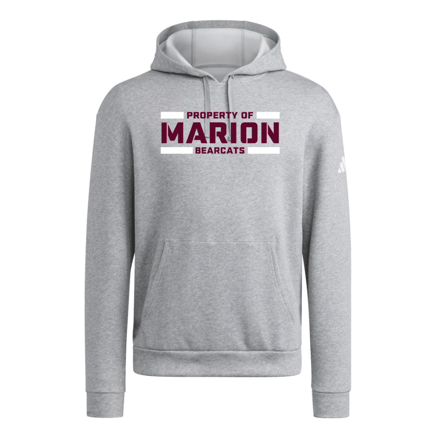 Marion Bearcats <span class="pdp-name-mascot">Marion Bearcats</span> adidas Men's Fleece Pullover Hoodie
