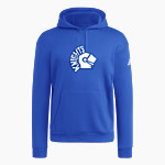 Irvington Blue Knights <span class="pdp-name-mascot">Irvington Blue Knights</span> adidas Men's Fleece Pullover Hood Front Thumbnail