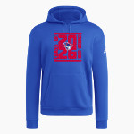 Clarkson-Leigh Patriots adidas Men's Fleece Pullover Hood Front Thumbnail