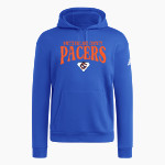 Switzerland County Pacers <span class="pdp-name-mascot">Switzerland County Pacers</span> adidas Men's Fleece Pullover Hood Front Thumbnail