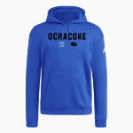 OCRACOKE SCHOOL DOLPHINS <span class="pdp-name-mascot">OCRACOKE DOLPHINS</span> adidas Men's Fleece Pullover Hood Front Thumbnail