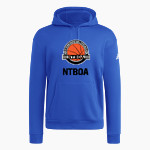 North Texas Basketball Officials Association <span class="pdp-name-mascot">North Texas Basketball Referee Association</span> adidas Men's Fleece Pullover Hood Front Thumbnail