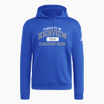 Highview Hawks <span class="pdp-name-mascot">Highview Elementary School Hawks</span> adidas Men's Fleece Pullover Hood Front Thumbnail