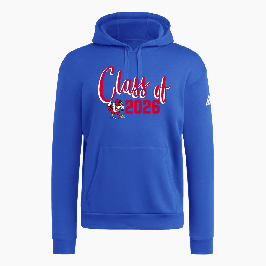 Scott County Cardinals <span class="pdp-name-mascot">Scott County Cardinals</span> adidas Men's Fleece Pullover Hood