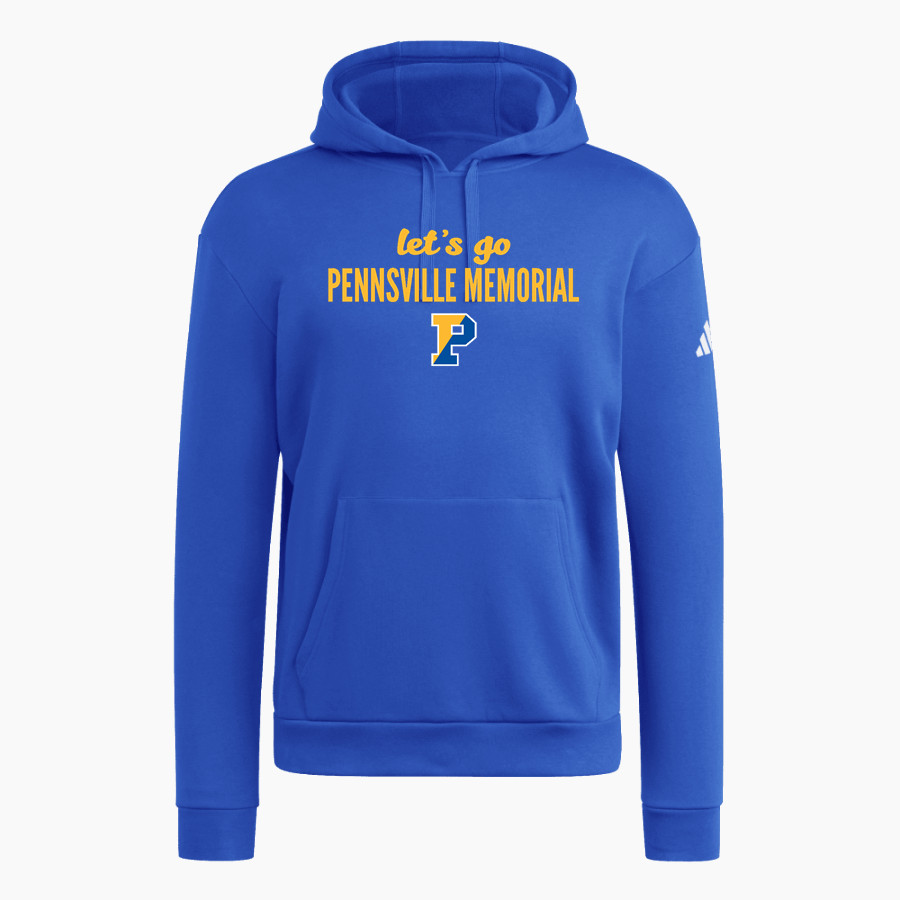 PENNSVILLE MEMORIAL HIGH SCHOOL EAGLES <span class="pdp-name-mascot">PENNSVILLE MEMORIAL EAGLES</span> adidas Men's Fleece Pullover Hood
