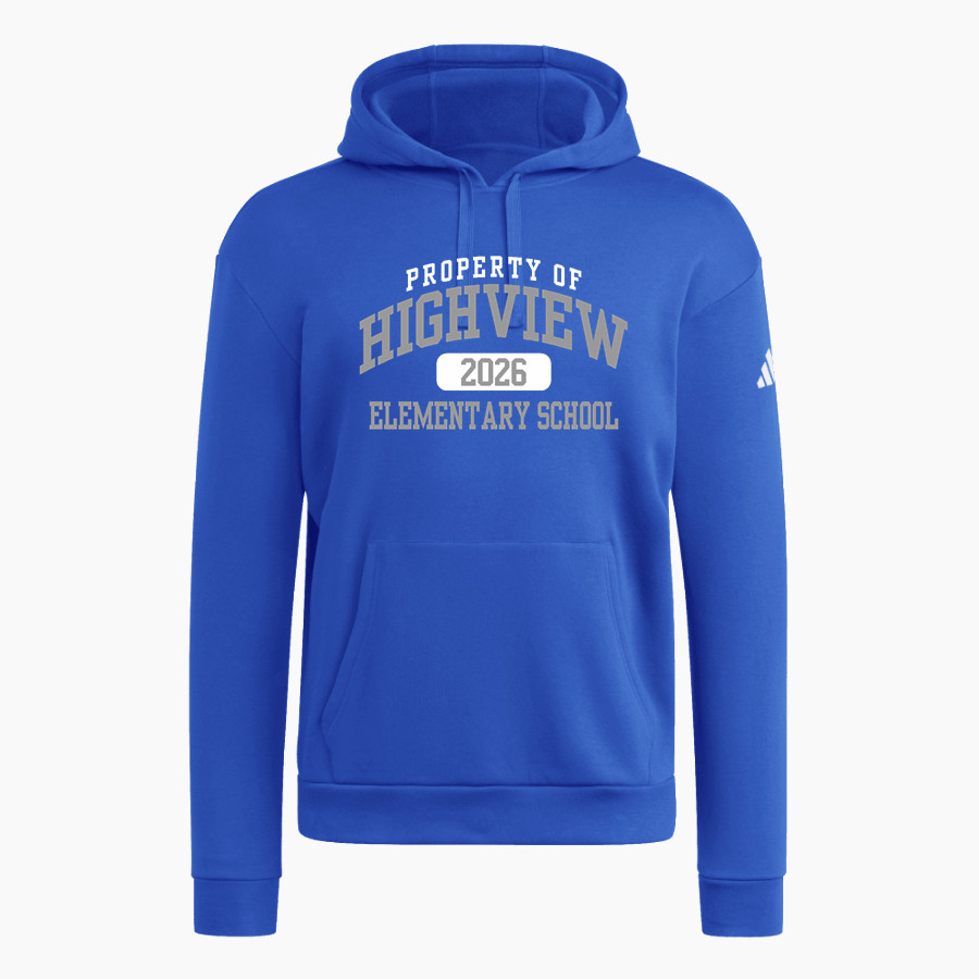 Highview Hawks <span class="pdp-name-mascot">Highview Elementary School Hawks</span> adidas Men's Fleece Pullover Hood