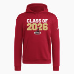 McPolin Moose <span class="pdp-name-mascot">McPolin Elementary School Moose</span> adidas Men's Fleece Pullover Hood Front Thumbnail