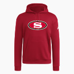 Shroder Jaguars <span class="pdp-name-mascot">Shroder Jaguars</span> adidas Men's Fleece Pullover Hood Front Thumbnail
