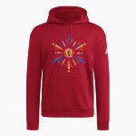 HAWTHORNE HIGH SCHOOL COUGARS <span class="pdp-name-mascot">HAWTHORNE COUGARS</span> adidas Men's Fleece Pullover Hood Front Thumbnail