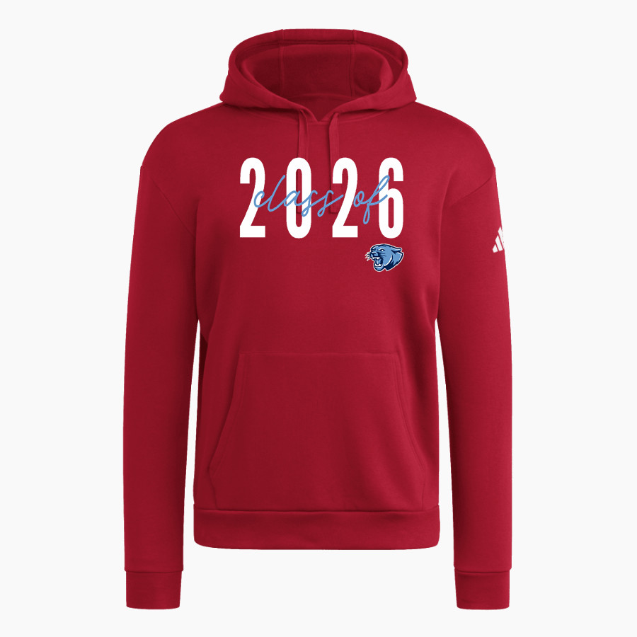 CROW HIGH SCHOOL Cougars Online Store <span class="pdp-name-mascot">CROW COUGARS</span> adidas Men's Fleece Pullover Hood