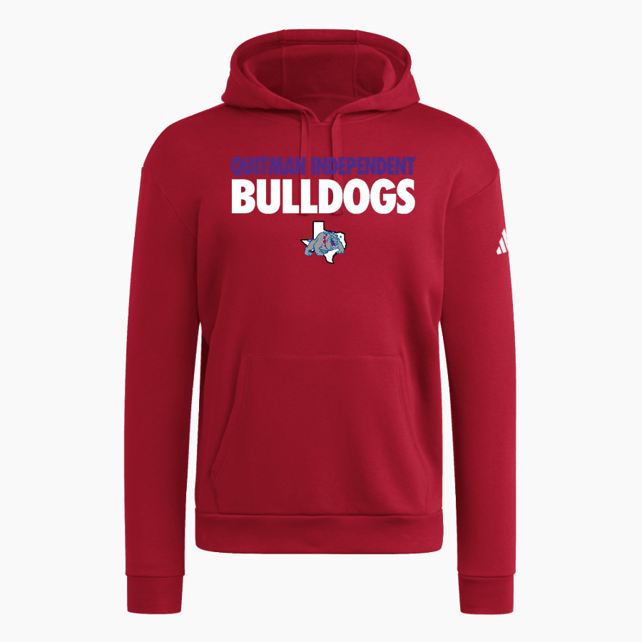 Quitman Independent Bulldogs adidas Men's Fleece Pullover Hood