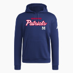 Mission University Mission University adidas Men's Fleece Pullover Hood Front Thumbnail