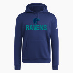 AUBURN RIVERSIDE HIGH SCHOOL RAVENS adidas Men's Fleece Pullover Hood Front Thumbnail