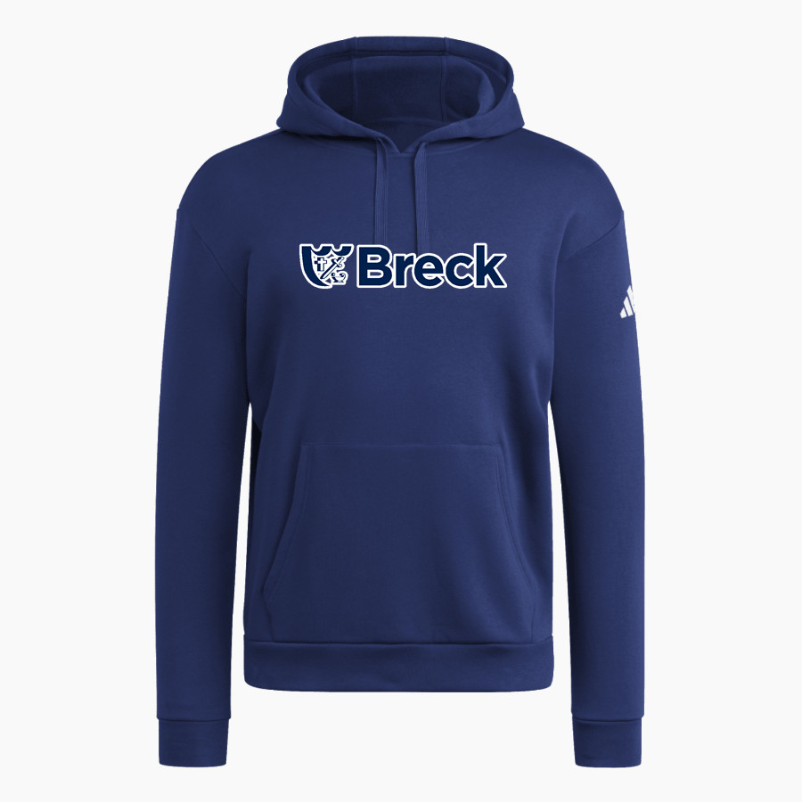 Breck Mustangs <span class="pdp-name-mascot">Breck School Mustangs</span> adidas Men's Fleece Pullover Hood