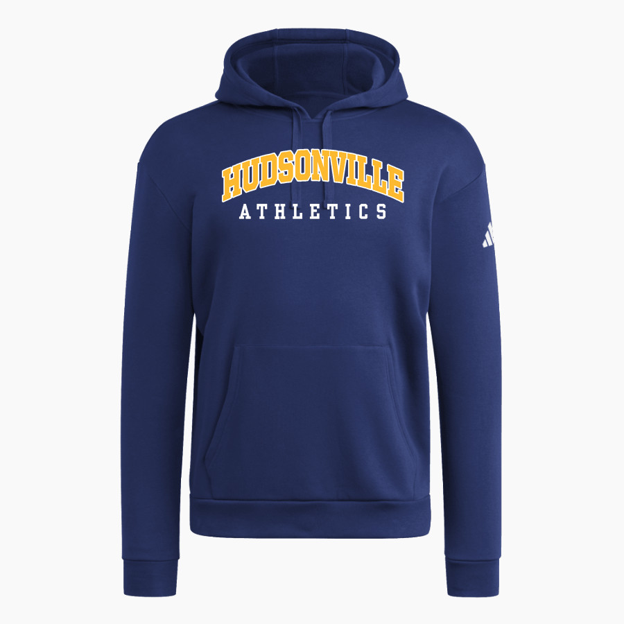 HUDSONVILLE HIGH SCHOOL EAGLES <span class="pdp-name-mascot">HUDSONVILLE EAGLES</span> adidas Men's Fleece Pullover Hood