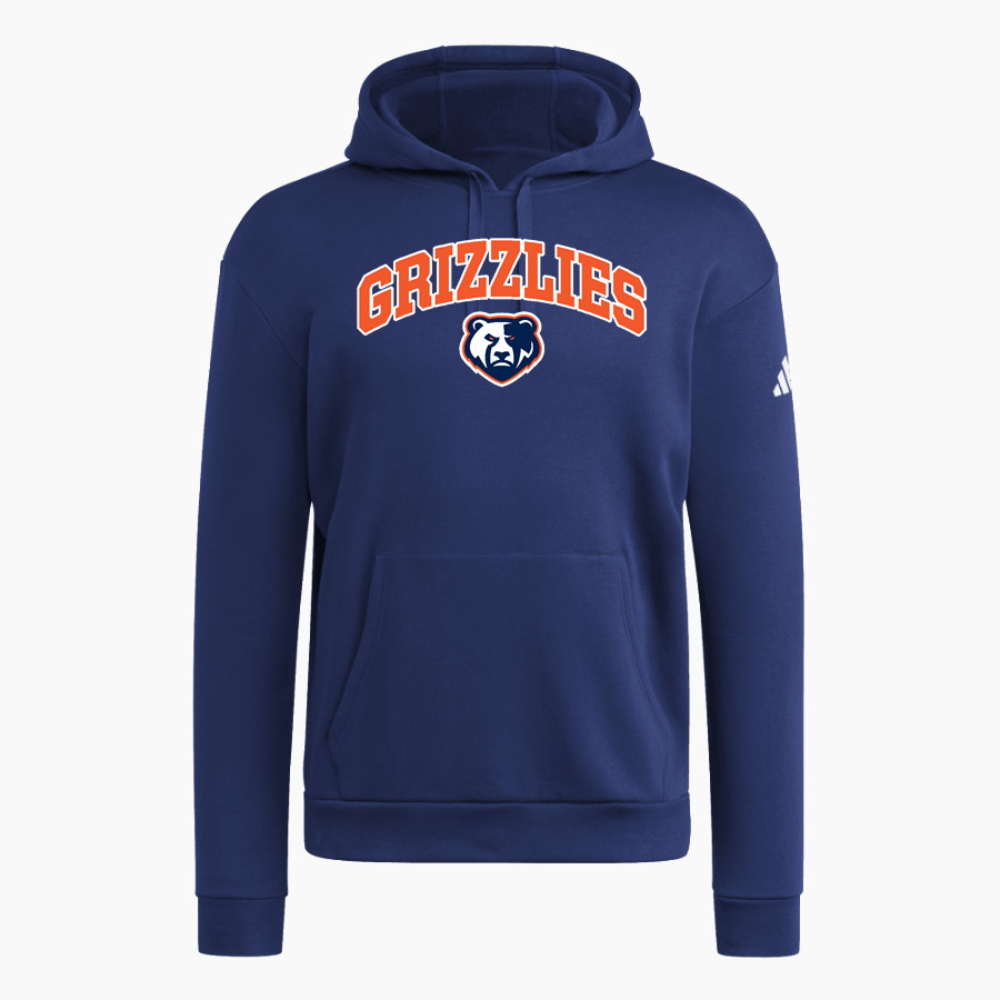 Glenn Grizzlies <span class="pdp-name-mascot">Tom Glenn Grizzlies</span> adidas Men's Fleece Pullover Hood