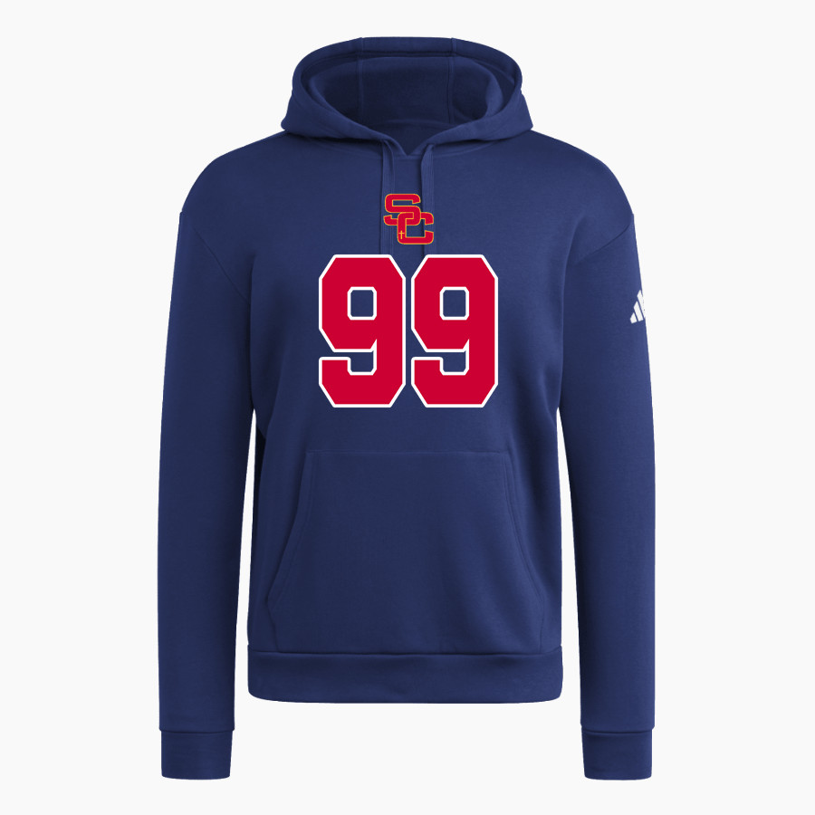SETON CATHOLIC HIGH SCHOOL CARDINALS <span class="pdp-name-mascot">SETON CARDINALS</span> adidas Men's Fleece Pullover Hood