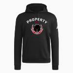 Massachusetts Institute of Technology adidas Men's Fleece Pullover Hood Front Thumbnail