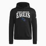 DUBOIS CHRISTIAN SCHOOLS EAGLES <span class="pdp-name-mascot">DUBOIS EAGLES</span> adidas Men's Fleece Pullover Hood Front Thumbnail