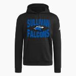 Sullivan Falcons <span class="pdp-name-mascot">Sullivan Falcons</span> adidas Men's Fleece Pullover Hood Front Thumbnail
