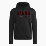 SANDS HIGH SCHOOL MUSTANGS <span class="pdp-name-mascot">SANDS MUSTANGS</span> adidas Men's Fleece Pullover Hoodie Front Thumbnail