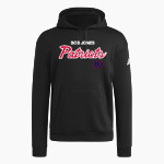 Bob Jones Patriots adidas Men's Fleece Pullover Hood Front Thumbnail
