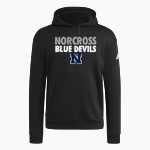 NORCROSS HIGH SCHOOL BLUE DEVILS <span class="pdp-name-mascot">NORCROSS BLUE DEVILS</span> adidas Men's Fleece Pullover Hood Front Thumbnail
