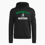 EVERGREEN PARK HIGH SCHOOL MUSTANGS <span class="pdp-name-mascot">EVERGREEN PARK MUSTANGS</span> adidas Men's Fleece Pullover Hood Front Thumbnail