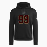 HOLT HIGH SCHOOL RAMS adidas Men's Fleece Pullover Hood Front Thumbnail