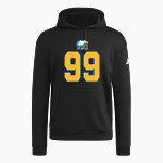 Northwest University Eagles Online Store <span class="pdp-name-mascot">Northwest Eagles</span> adidas Men's Fleece Pullover Hood Front Thumbnail