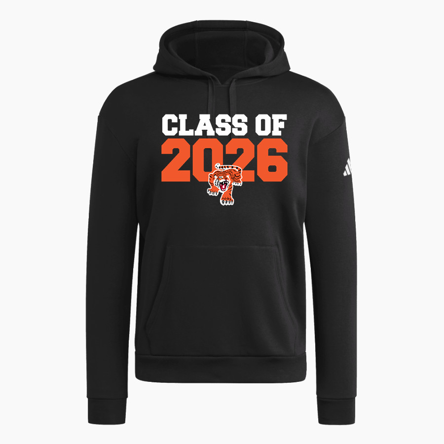 DELANO HIGH SCHOOL TIGERS adidas Men's Fleece Pullover Hood