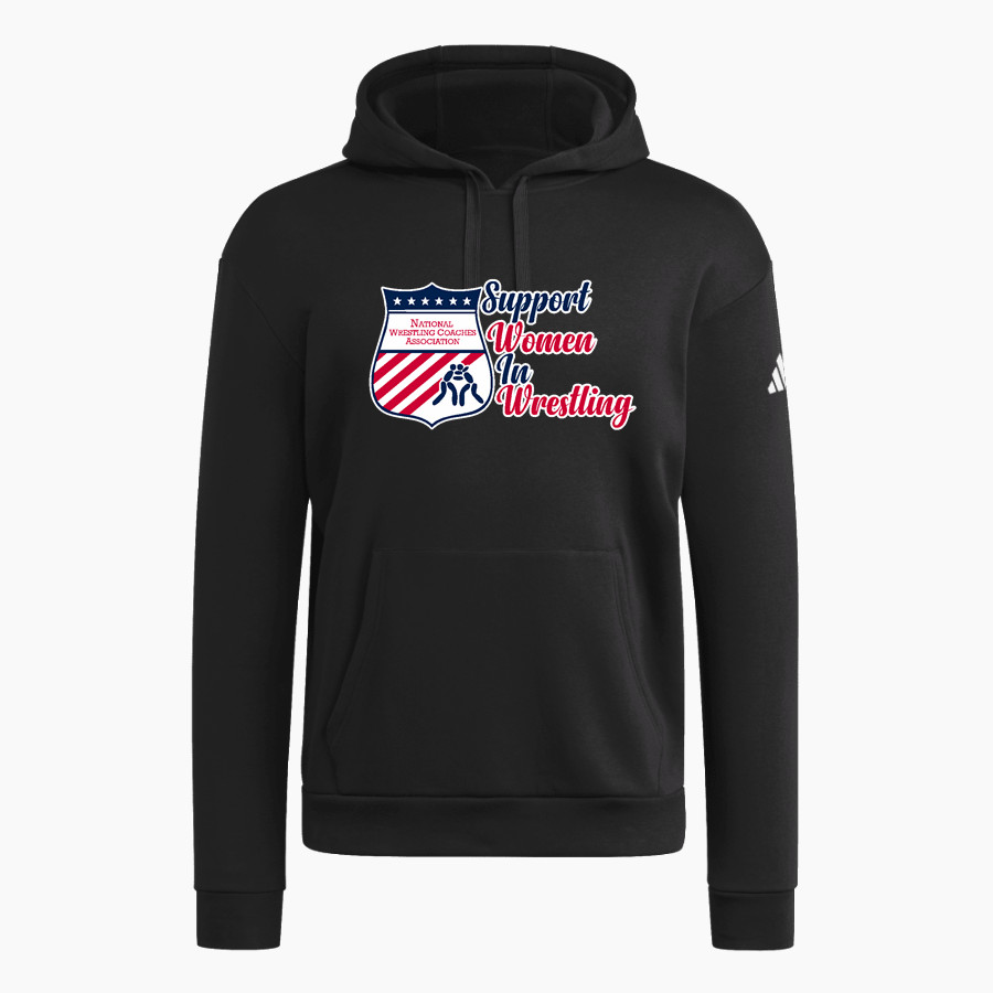National Wrestling Coaches Association <span class="pdp-name-mascot">NWCA</span> adidas Men's Fleece Pullover Hood