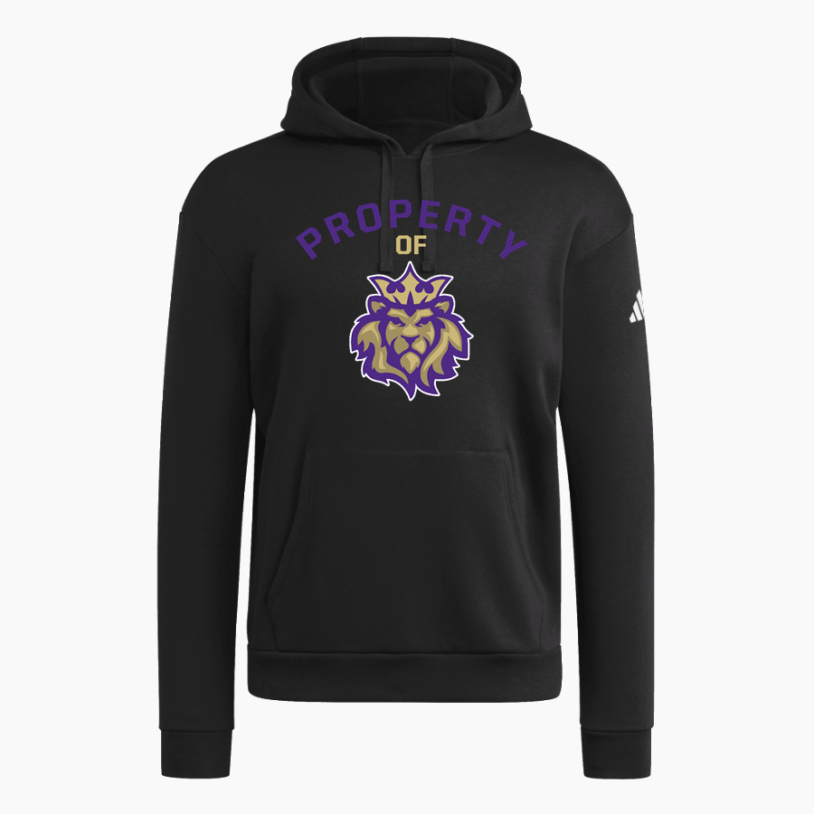 PORTLAND CHRISTIAN HIGH SCHOOL ROYALS adidas Men's Fleece Pullover Hood