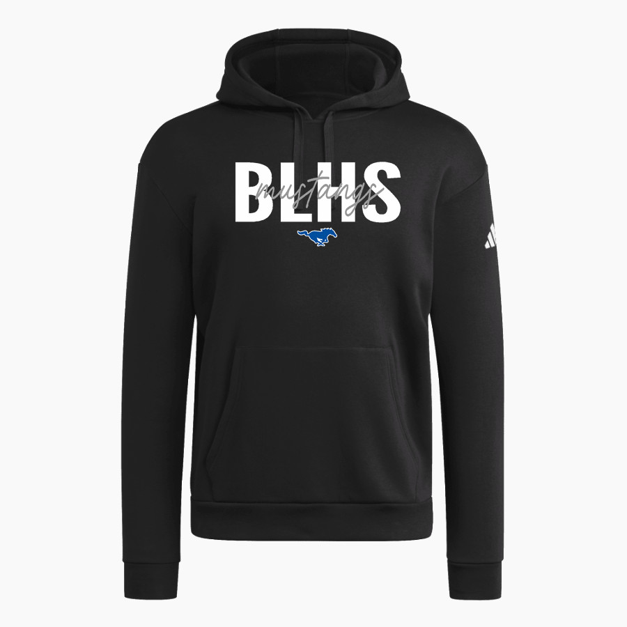 BLHS Mustangs <span class="pdp-name-mascot">BLHS Mustangs</span> adidas Men's Fleece Pullover Hood