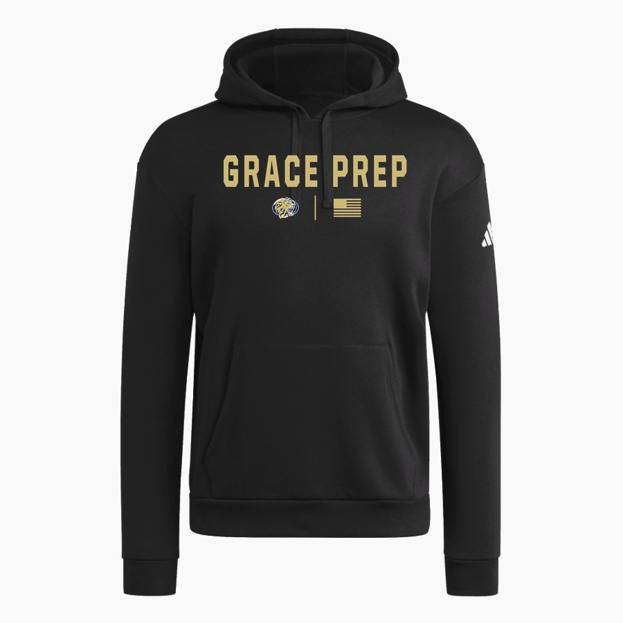 GRACE PREP ACADEMY LIONS <span class="pdp-name-mascot">GRACE LIONS</span> adidas Men's Fleece Pullover Hood