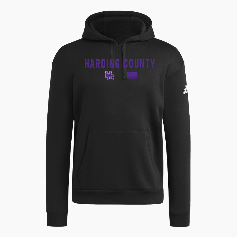 HARDING COUNTY HIGH SCHOOL RANCHERS adidas Men's Fleece Pullover Hood