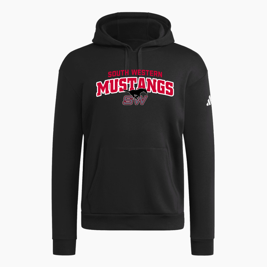 SOUTH WESTERN SENIOR HIGH SCHOOL MUSTANGS <span class="pdp-name-mascot">SOUTH WESTERN MUSTANGS</span> adidas Men's Fleece Pullover Hood