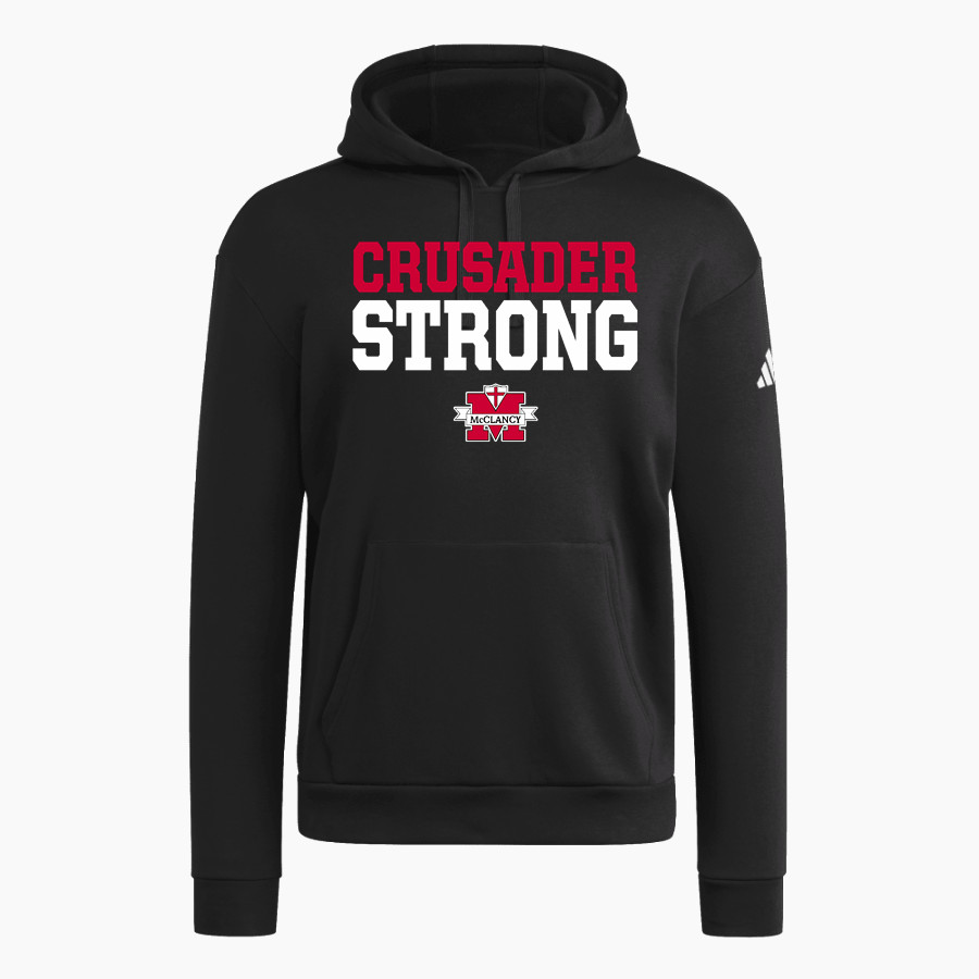 Monsignor McClancy Crusaders <span class="pdp-name-mascot">Monsignor McClancy Crusaders</span> adidas Men's Fleece Pullover Hood