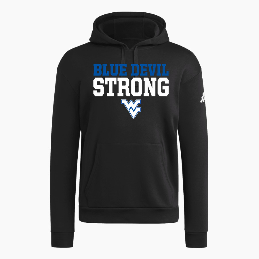 WATER VALLEY HIGH SCHOOL BLUE DEVILS adidas Men's Fleece Pullover Hood
