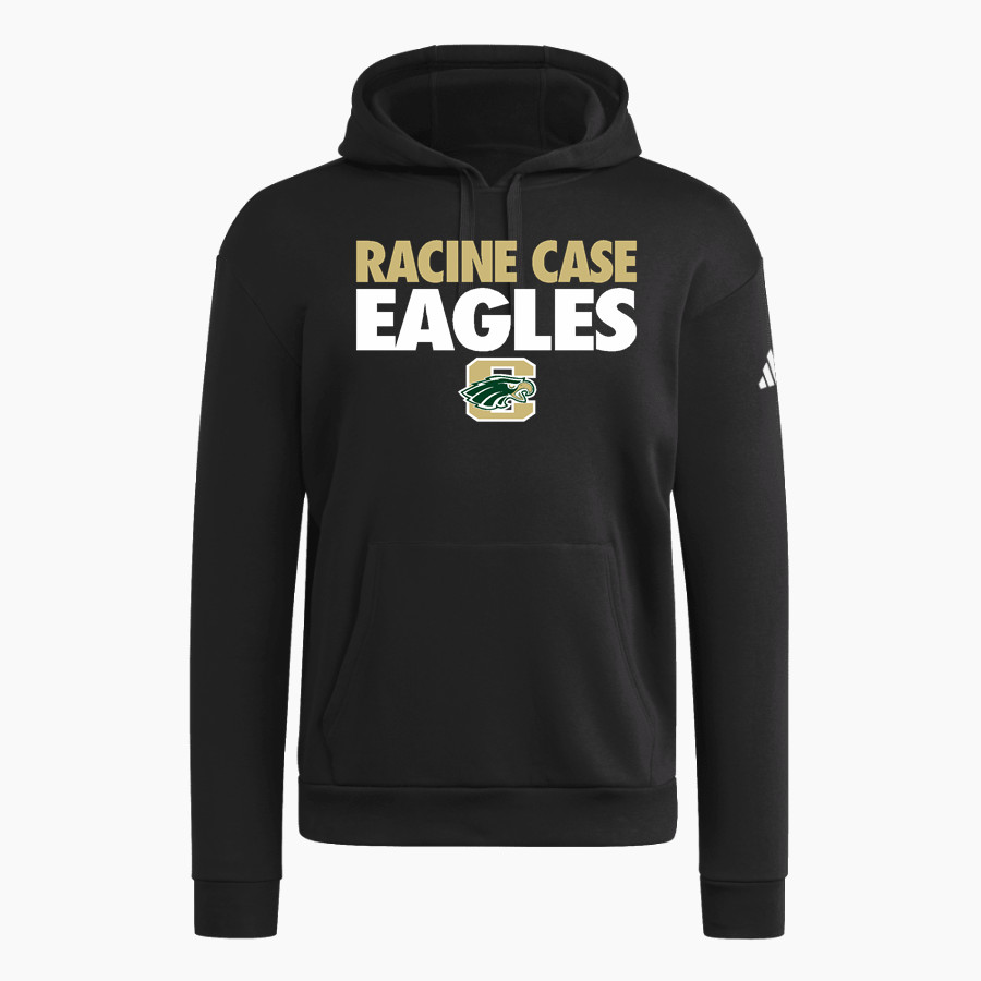 Racine Case Eagles <span class="pdp-name-mascot">Racine Case Eagles</span> adidas Men's Fleece Pullover Hood