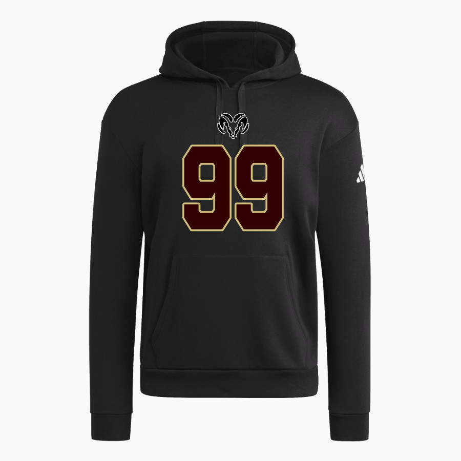 HOLT HIGH SCHOOL RAMS adidas Men's Fleece Pullover Hood