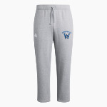 Westfield State University Online Store <span class="pdp-name-mascot">Westfield State Owls</span> adidas Men's Fleece Pants Front Thumbnail