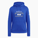 Deterding Elementary Deterding Elementary adidas Women's Fleece Pullover Hood Front Thumbnail