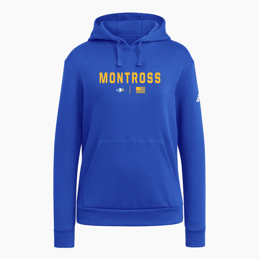 Montross Eagles adidas Women's Fleece Pullover Hood