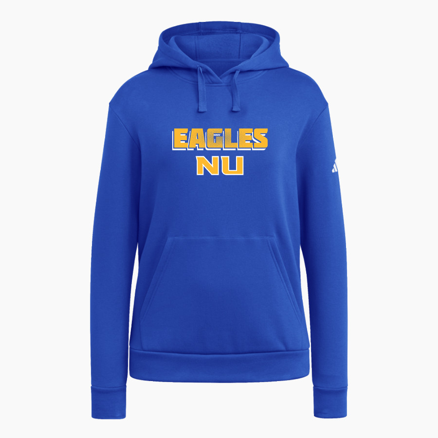 Northwest University Eagles Online Store <span class="pdp-name-mascot">Northwest Eagles</span> adidas Women's Fleece Pullover Hood