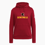 Steilacoom Sentinels adidas Women's Fleece Pullover Hood Front Thumbnail